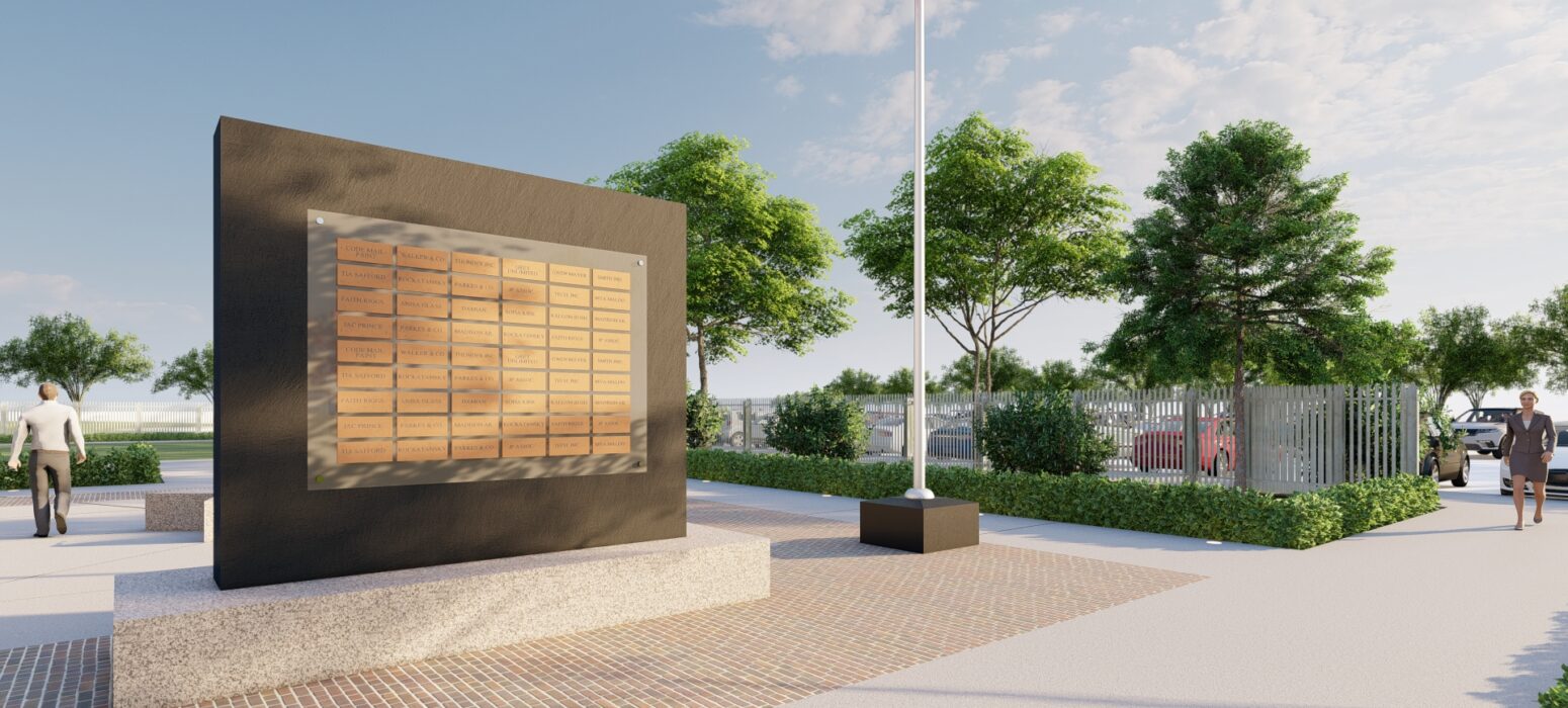 Donor Wall – Morning